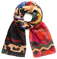 Desigual farebná šatka Foul Day&Night