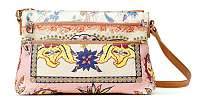 Desigual farebné kabelka Bols Pink Boho Durban
