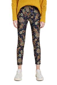 Desigual farebné nohavice Pant Candela