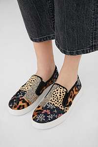 Desigual farebné slip on Animal Patch