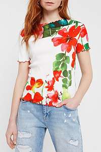 Desigual farebné tričko TS Summer Garden