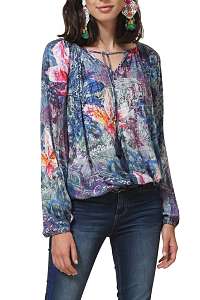 Desigual farebný top Blus Silke