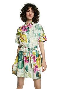 Desigual košeľové šaty Vest Kodiak