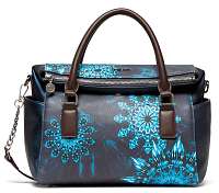 Desigual modrá kabelka Bols Luna Rock Loverty