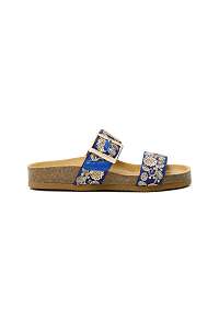 Desigual modré šľapky Shoes Aries Exotic