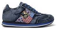 Desigual modré tenisky Shoes Pegaso Patch