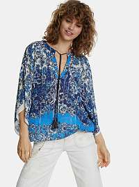 Desigual modré top Nora