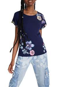 Desigual modré tričko TS Munich