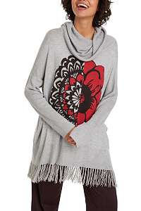 Desigual sivý rolák Jers Marylebone - M
