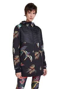 Desigual softshellová bunda Woven Jacket Fleece