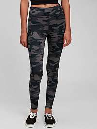 Dievčatá - Detské legíny Gap Fit Grey