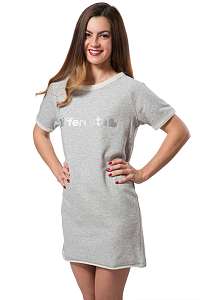 Differenta Design sivé športové šaty Sweat Dress