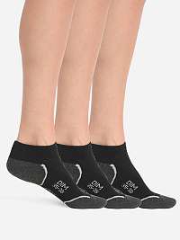 DIM SPORT IN-SHOE 3x - Dámske športové ponožky 3 páry - čierna