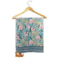 Disaster farebné šatka Eden Blue Scarf