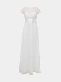 Dorothy Perkins biele maxi šaty