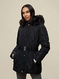 Dorothy Perkins čierne zimné bunda