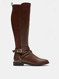 Dorothy Perkins hnedé čižmy