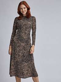Dorothy Perkins midišaty s leopardím vzorom