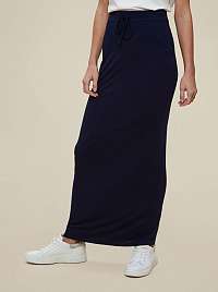 Dorothy Perkins modré dlhá sukňa