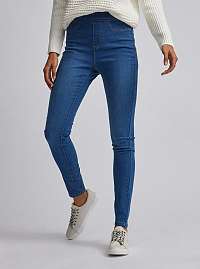 Dorothy Perkins modré jeggings Eden