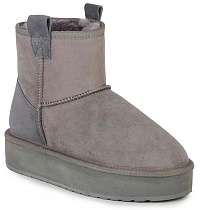 Emu Australia sivé válenky Foy Flatform Metallic