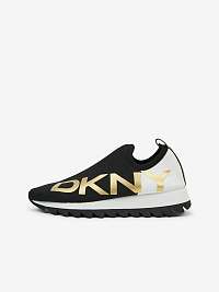 Espadrilky, slip on pre ženy DKNY - čierna, biela