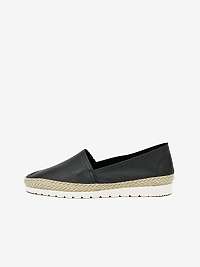 Espadrilky, slip on pre ženy OJJU - čierna