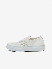 Espadrilky, slip on pre ženy SAM 73 - biela