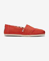 Espadrilky, slip on pre ženy TOMS - červená