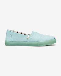 Espadrilky, slip on pre ženy TOMS - modrá