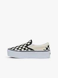 Espadrilky, slip on pre ženy VANS - krémová, čierna