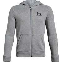 EÚ Cotton Fleece Full Zip-GRY