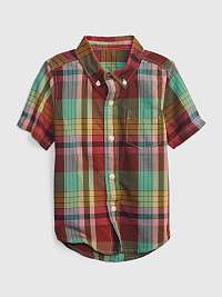 Farebné chlapčenské bavlnené tričko GAP