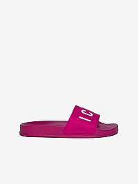 Fialové dámske šľapky DSQUARED2