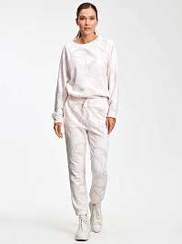 Fialové dámske tepláky GAP jogger marble