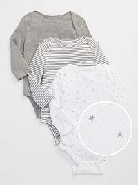 GAP 3 pack detské body First Favorite Long