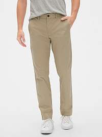 GAP béžové pánske nohavice Modern Straight Fit