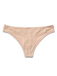 GAP béžové tangá Breathe Thong