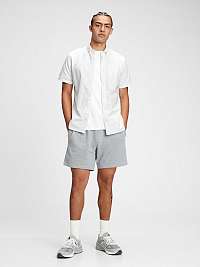GAP biela pánska košeľa Stretch Oxford