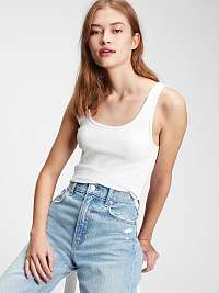 GAP biele dámske tielko modern tank top