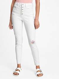 GAP biele džínsy Legging