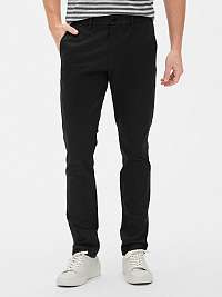 GAP čierne pánske nohavice Modern Skinny Fit