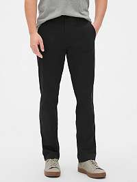 GAP čierne pánske nohavice Modern Straight Fit