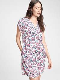 GAP farebné kvetované šaty v-ss vnk dress