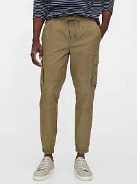 GAP khaki pánske nohavice Cargo Joggers