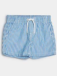 GAP modré baby kraťasy s pruhy