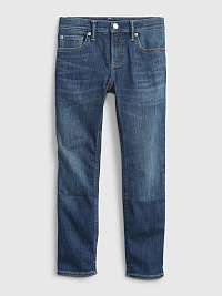  GAP modré chlapčenské džínsy Skinny jeans with Washwell