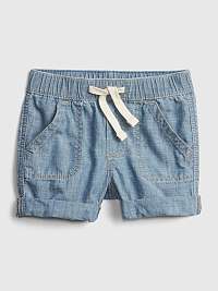 GAP modré detské kraťasy Denim