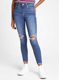 GAP modré džegínsy Universal Legging