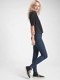 GAP modré džínsy jegging mid rise universal